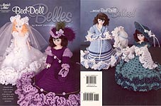Annies Attic Bed Doll Belles for 15 inch craft dolls