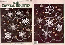 Leisure Arts More Crystal Beauties snowflakes