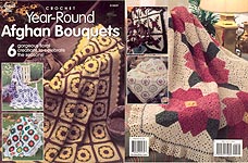 Annie's Attic Year-Round Afghan Bouquets