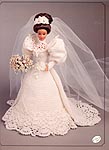 Annie's Calendar Bed Doll Society, Gibson Girl Collection, 1994 Bride