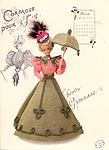 Annies Calendar Bed Doll Society, Gibson Girl Collection, Miss March 1994
