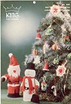 King Patterns Knitted and Crocheted Christmas Decorations
