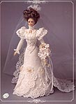Annie's Calendar Bed Doll Society, 1995 Turn of the Century Trousseau Collection: 1900 Bridal Gown