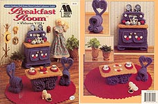 Fashion Doll Home Decor Crochet Collectors Guild: Breakfast Room