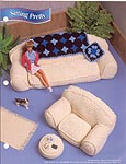 Annie's Fashion Doll Crochet Club: Sitting Pretty livingroom set