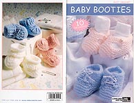 LA Knit & Crochet Baby Booties
