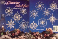 ASN Glittering Snowflakes in Crochet Thread
