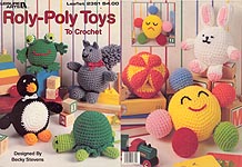 Leisure Arts Roly-Poly Toys to Crochet
