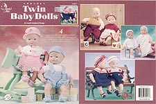 Annie's Attic Crochet Twin Baby Dolls