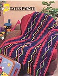 Annie's Crochet Quilt & Afghan Club, Poster Paints Afghan