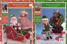 Fibre-Craft Santa & Friends Air Fresheners