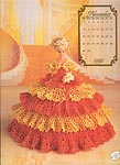Annies Calendar Bed Doll Society, Cotilliion Collection, Miss November 1992