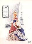 Annies Calendar Bed Doll Society, Victorian Lady Centenial Collection, Miss June 1993
