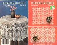 Coats & Clark Book No. 296: Treasures in Crochet