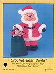 Td creations Crochet Bear Santa