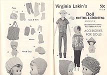Virginia Lakin's Doll Knitting & Crocheting Book No 8: Accessories for Dolls