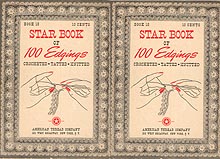 Star Book No. 18: Star Book of 100 Edgings -- Crocheted - Tatted - Knitted