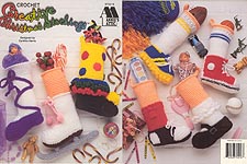 Annie's Attic Crochet Creative Christmas Stockings