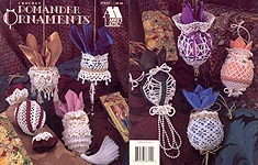 Annie's Attic Crochet Pomander Ornaments