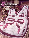 Annie's Crochet Quilt & Afghan Club, Rose Ribbons Afghan