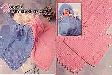 Annie's Crochet Quilt & Afghan Club Hooded Baby Blankets