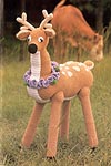 Randy Reindeer crocheted fawn