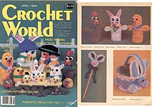 Crochet World, April 1986.