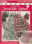 Leisure Arts Crocheted Snowflake Afghans
