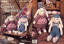 Crocheted Country Bunnies