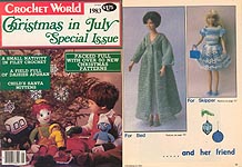 Crochet World Christmas In July, 1983.
