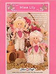 Miss Lily Floral Outfit for 13 inch doll or toilet tissue cover