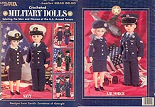 Military Dolls Army, Navy, Marines and Air Force outfits for boy and girl 15 inch dolls.