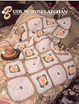 Annie's Crochet Quilt & Afghan Club, Buds 'n' Roses Afghan