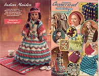 Indian Maiden outfit for 15 inch doll, in Annie's Crochet To Go, September 2001 #130