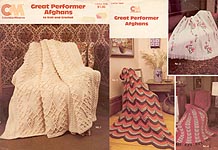 Columbia-Minerva Great Performer Afghans to Knit and Crochet