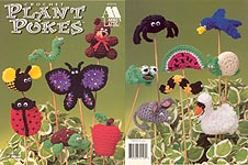 Annie's Attic Crochet Plant Pokes