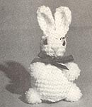Crochet Critters No. 1022: Cotton Tail Bunny