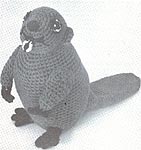 Crochet Critters No. 1057: Eager Beaver