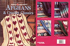 LA Red Heart Afghans & Crochet Classics