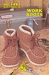 Annies Attic Big Foot Boutique II: Work Boots
