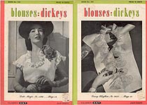 Coats & Clark's Book No. 210: Blouses: Dickeys