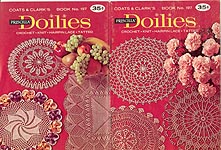 Coats & Clark's Book No. 197: Priscilla Doilies -- Crochet, Knit, Hairpin Lace, Tatted