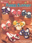 Crochet Floral Slippers from the Needlecraft Shop