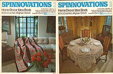 Spinnovations 1: Home Decor Idea Book - Knit, Crochet, Afghan Stitch