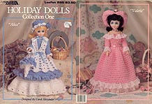 Leisure Arts Holiday Dolls, Collection One