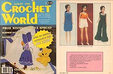 Crochet World, August 1984.