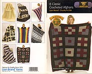 Lion Brand 8 Classic Crocheted Afghans