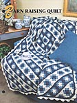 Annie's Crochet Quilt & Afghan Club Barn Raising Quilt