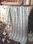 Annie's Crochet Quilt & Afghan Club Floral Strips