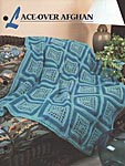 Annie's Crochet Quilt & Afghan Club Lace- Over Afghan (1998)